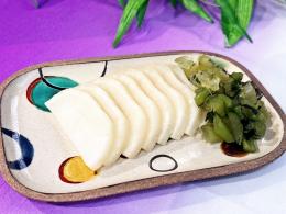 しぼり大根糠風味　縦半割